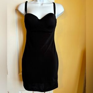 Heavenly Shapewear Firm Control Black Slip | Size: Medium